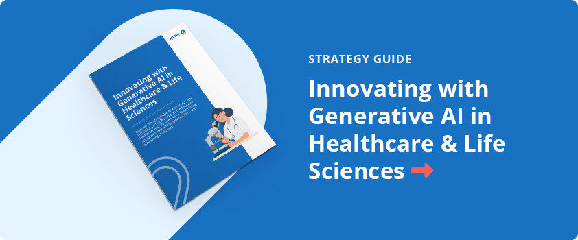 Downloadable strategy guide on applying Generative AI in healthcare and life sciences to accelerate innovation and improve outcomes.